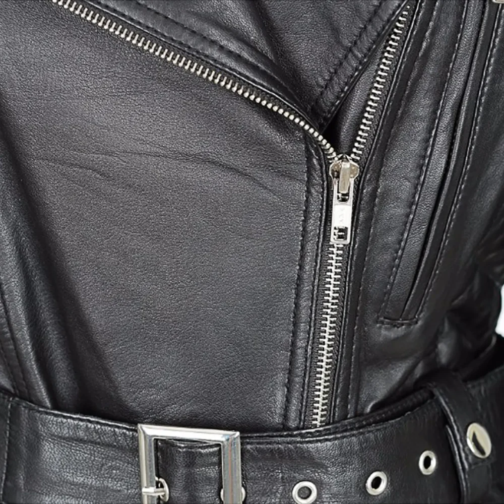 Suzannah Leather Jacket Australian Leather BLACK4