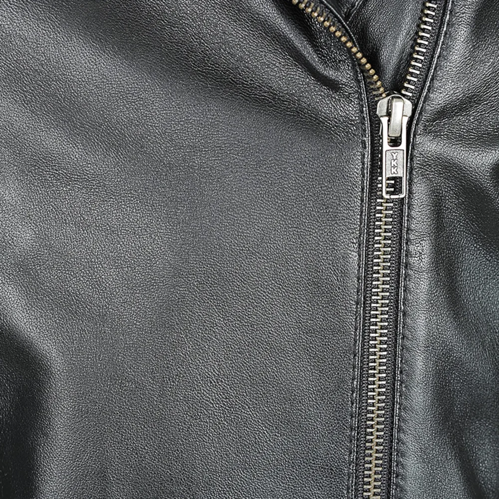 Brenda Ladies Leather Jacket Australian Leather BLACK 2