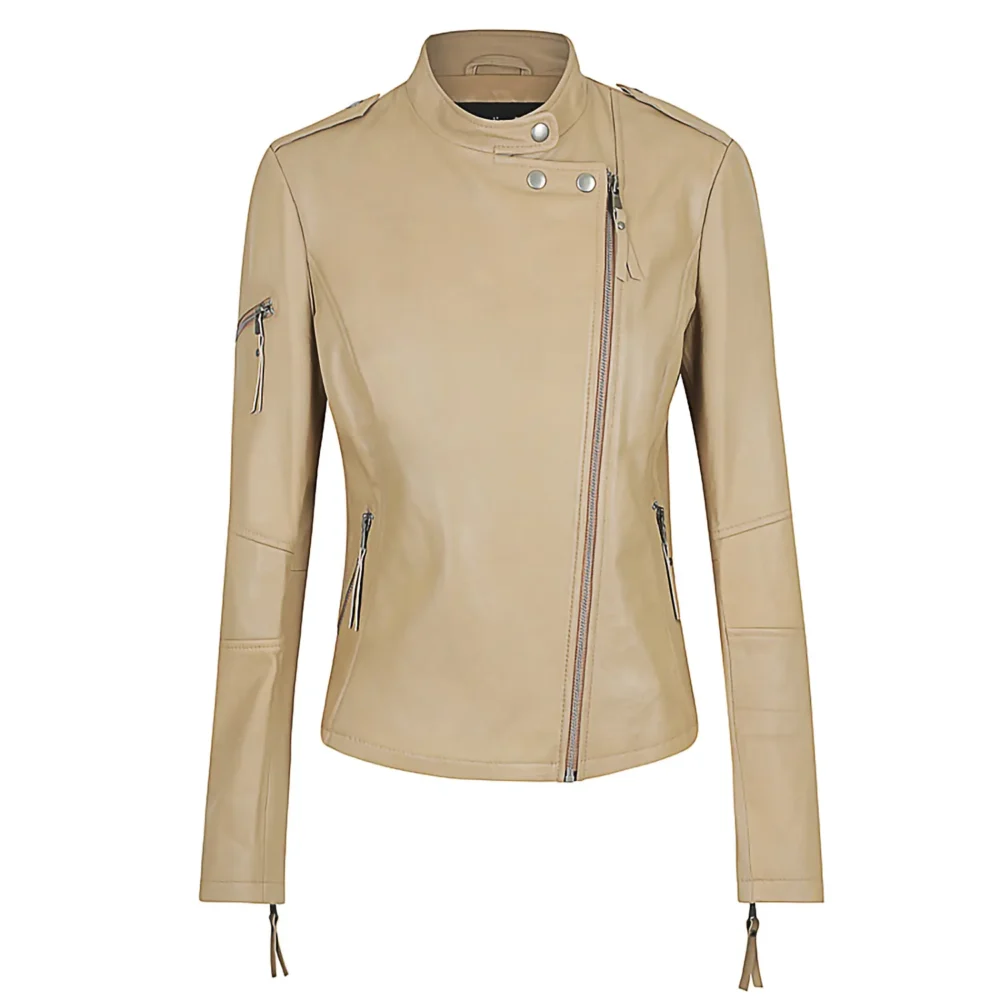 Louise Ladies Leather Jacket Australian Leather CAMAL