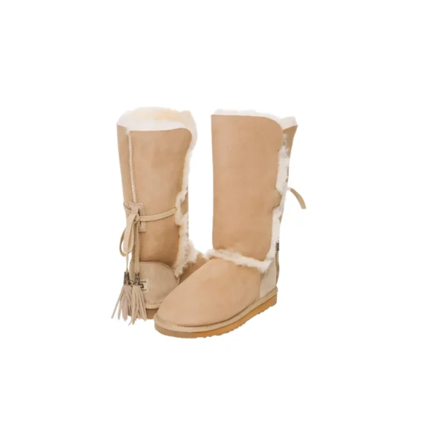 Wrapped Ugg Boots Natural